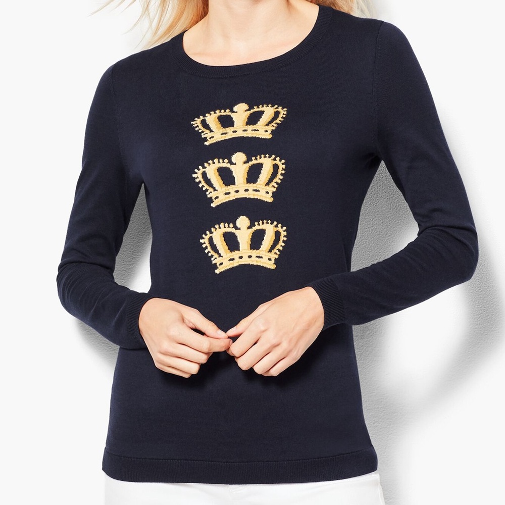 Talbots Triple Crown Long Sleeve Sweater size Small